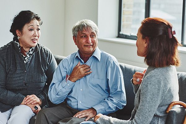 Image of a patient with an interpreter